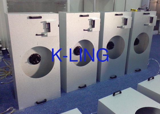 Đơn vị bộ lọc quạt tiêu chuẩn / tùy chỉnh với bộ lọc HEPA loại tiêu thụ điện 50W