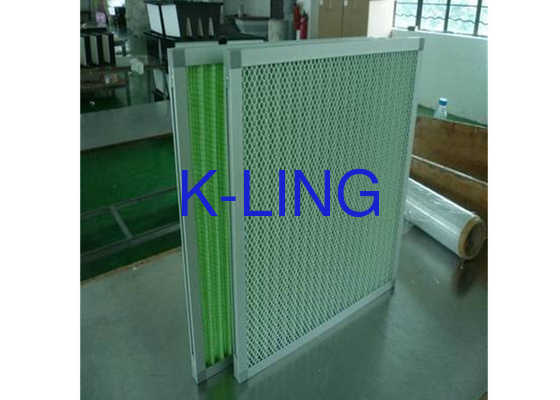 Hiệu quả G4 Bộ lọc không khí tấm gấp với kích thước và khung tùy chỉnh
