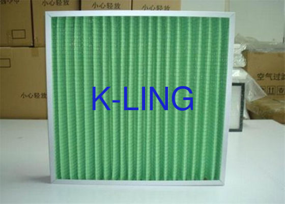 Bộ lọc không khí tấm mỏng lớp lọc trước với lưới bảo vệ nhựa