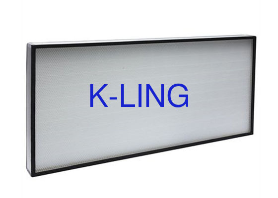 Bộ lọc sợi thủy tinh ULPA với khung hợp kim nhôm và keo nóng chảy