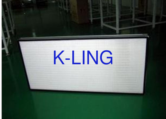 Bộ lọc không khí ULPA / HEPA Cấu trúc hợp kim nhôm công nghiệp