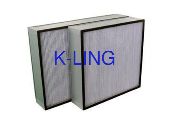 Bộ lọc không khí ULPA bằng sợi thủy tinh với hiệu quả 99,9995% cho cài đặt nắp
