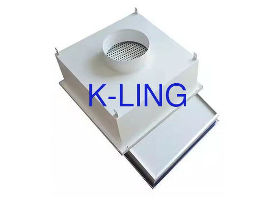 Hộp lọc HEPA đầu cuối tùy chỉnh với dòng không khí 200CFM và cổng DOP