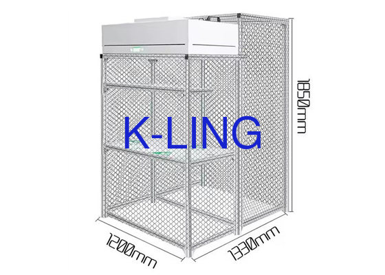 Phòng sạch Softwall đơn hướng / không đơn hướng tùy chỉnh