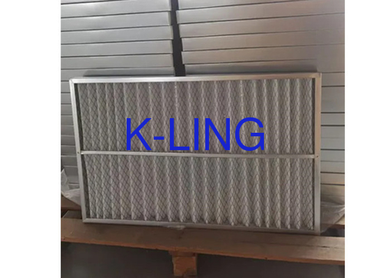 Hệ thống thông gió lọc trước tùy chỉnh Bộ lọc không khí với lưới bảo vệ nhôm / nhôm