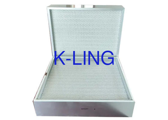 U15 Hiệu quả Bộ lọc không khí bằng sợi thủy tinh Mini Hepa Ulpa Hot Melt Seal