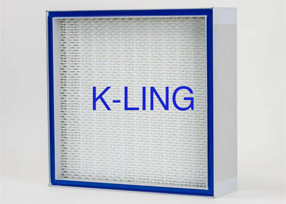 Bộ lọc không khí HEPA với hiệu quả lọc 99,97% và tốc độ không khí 0,45m / s