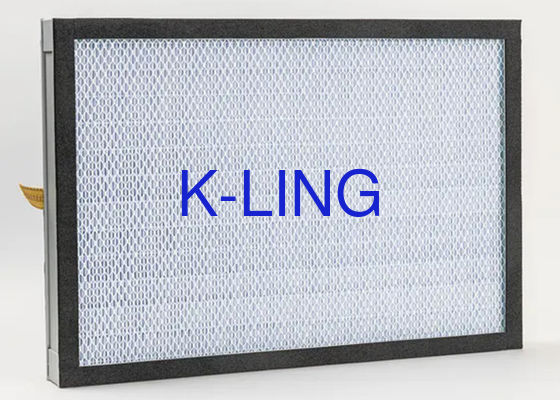 Bộ lọc không khí Mini Pleats loại H14 cho phòng sạch và tốc độ không khí 0,45m / s