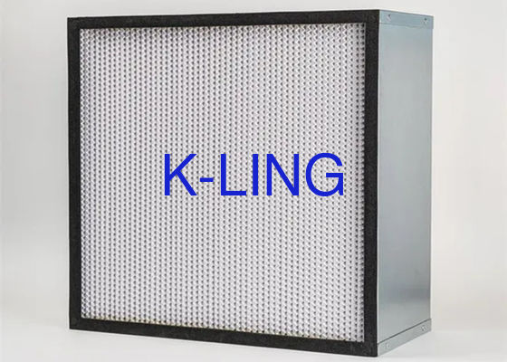 Phong cách loại Mini Folds Bộ lọc không khí HEPA 1220 * 610 * 70mm Hoặc dán niêm phong AB tùy chỉnh