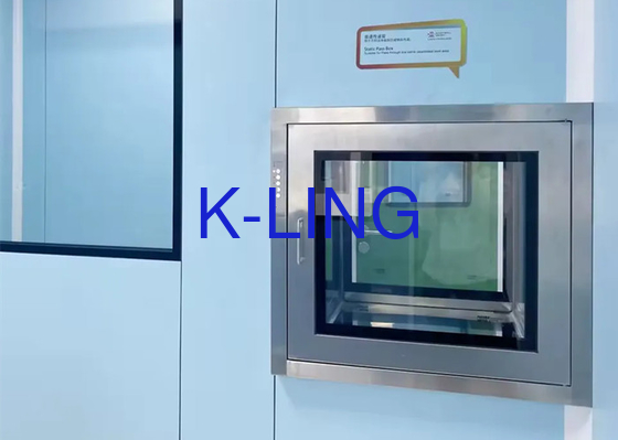 Khóa điện tử Cleanroom Pass Box cho quá trình laser và khu vực làm việc nội bộ 600 * 600 * 600mm