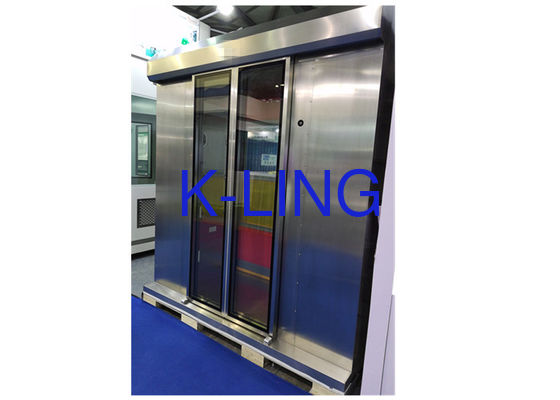 2 Điều khiển bằng giọng nói thổi trực tiếp Phòng tắm không khí sạch với bộ lọc HEPA cho ngành công nghiệp mỹ phẩm