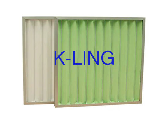 Máy lọc không khí lò sưởi cao hiệu suất Merv8 Merv11 Merv13 HVAC Deep Pleated Panel