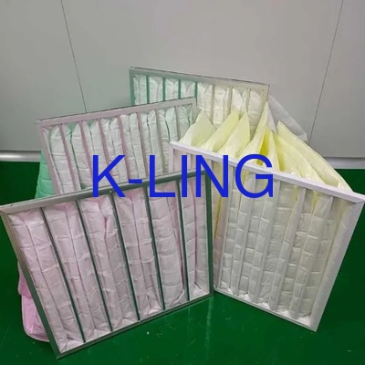 Bộ lọc không khí túi cho máy lọc không khí nhiệt độ tối đa 85C nhiệt độ cao