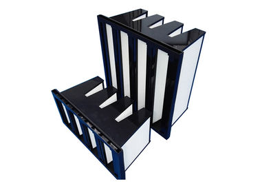 Bộ lọc không khí 4 gói F8 - F9 nhỏ gọn cho dược phẩm Lưu lượng không khí 3800m³ / H