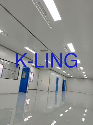 Phòng sạch mô-đun với mức tiếng ồn dưới 65 dB và ánh sáng thanh lọc hơn 300Lux cho các tiêu chuẩn lớp 1000/ISO5/ISO6/ISO7