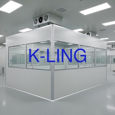 Modular Cleanroom System with HEPA/ULPA Filters, ISO5/6/7/8 Standards, and LED Cleanroom Lighting