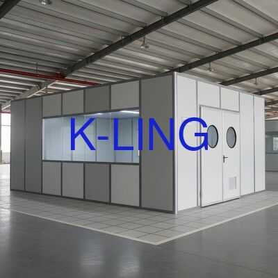 Phòng sạch mô-đun với mức tiếng ồn dưới 65 dB và bộ lọc HEPA/ULPA cho môi trường không bụi