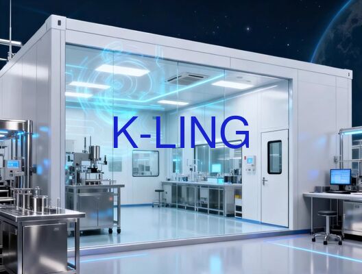 Phòng sạch mô-đun tường cứng với cửa sổ kính hữu cơ chân không hai lớp và tấm panel sandwich bông khoáng thủy tinh magie cho độ tinh khiết ISO5 ISO6 ISO7 ISO8