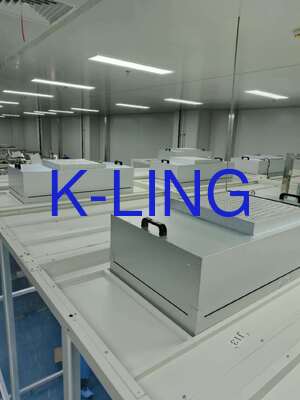 Hệ thống phòng sạch mô-đun với bộ lọc HEPA Kích thước tùy chỉnh và sàn chống tĩnh điện PVC