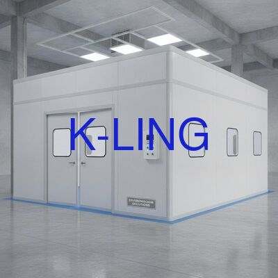 Vật liệu sàn PVC Tường cứng Phòng sạch có thể di chuyển Giải pháp phòng sạch mô-đun có thể cấu hình lại cho môi trường được kiểm soát