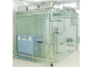 Lưu lượng không khí di chuyển theo chiều dọc SoftWall Clean Room 304 Inox Cleanroom