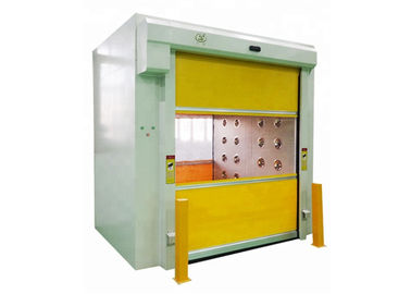 Phòng tắm không khí hiệu quả năng lượng với cửa cuốn nhanh 3 mặt thổi