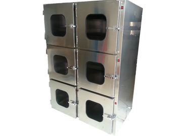 Di động Hai tầng Y tế Phòng sạch Hộp Pass / Thiết bị phòng sạch