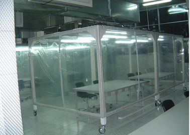 Power Coated Steel Softwall Cleanroom Dược phẩm, buồng khí nén dọc