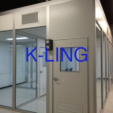 Sandwich Panel Modular Clean Room Wall Mounted Type Installation được gọi là Hardwall Cleanroom