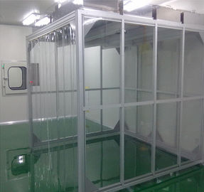 ISO 5-9 Thiết kế Softwall Phòng sạch Kích thước tùy chỉnh cho các sản phẩm điện tử