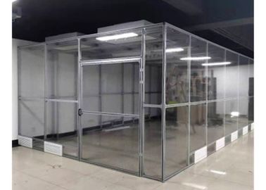 Phòng làm sạch mềm mại bền với tường Plexiglass, khung nhôm