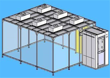 Phòng sạch Softwall không bụi Class 100000 với FFU