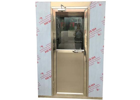 Đường hầm tắm bằng thép không gỉ 304 cho lối vào phòng sạch