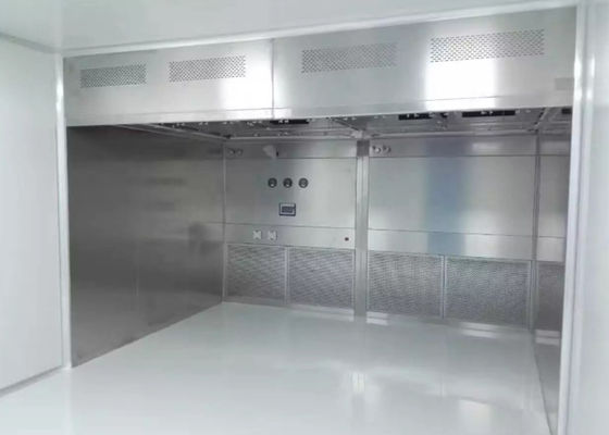 Gian hàng cân phòng sạch Class 100 với hệ thống điều khiển PLC