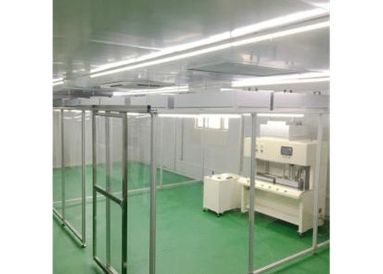 Hồ sơ nhôm Di động FFU Tường mềm Phòng sạch Rèm chống tĩnh điện PVC