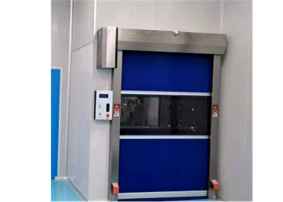 Điều khiển từ xa Đường hầm phòng tắm sạch bằng không khí với cửa cuốn PVC tốc độ nhanh