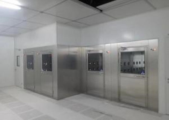Tiêu chuẩn GMP Đường hầm phòng tắm không khí tốc độ 25m / S với bộ lọc hiệu quả cao