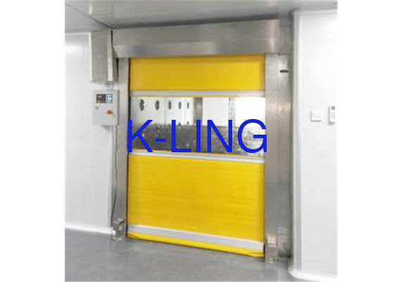 Cửa cuộn tốc độ nhanh Đường hầm không khí cho người và vật liệu