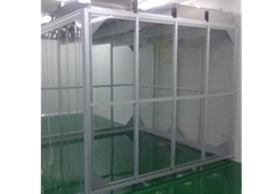 Hồ sơ nhôm Gian hàng sạch GMP / Phòng sạch Softwall đơn giản cho nhà thuốc
