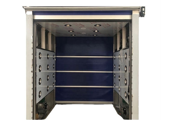 Cấp độ tinh khiết cao SS / SUS304 Đường hầm phòng tắm không khí chở hàng Điều khiển từ xa tự động