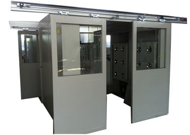 Di chuyển phòng tắm bụi không khí bụi đường hầm hai bên thổi, tốc độ cao 25m / s