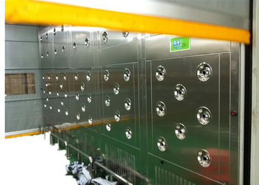 Phòng thí nghiệm phòng sạch lớp 10000 phòng tắm bằng thép không gỉ, điều khiển PCL