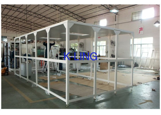 Bộ lọc H14 Hepa Phòng sạch Softwall Thép sơn tĩnh điện Kích thước tùy chỉnh
