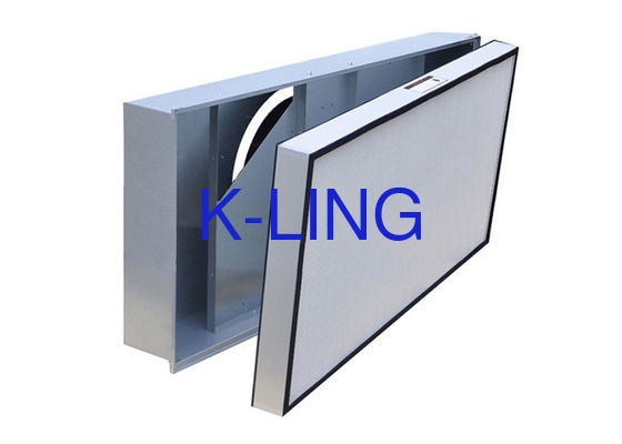 FFU Phòng sạch bằng sợi thủy tinh H12 H13 H14 U15 U16 Bộ lọc không khí HEPA xếp ly / Bộ lọc thay thế FFU