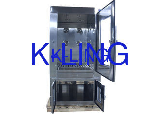 Tầng đứng không khí phòng tắm vượt qua hộp 380V / 50HZ, thổi ba bên