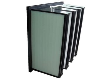 Bộ lọc ngân hàng MERV 15 Rigid V Bộ lọc không khí bụi mịn cho các đơn vị xử lý không khí