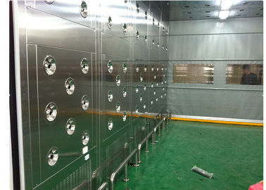 Custom Class 10000 Phòng sạch không khí phòng tắm đi qua đường hầm có cửa tự động
