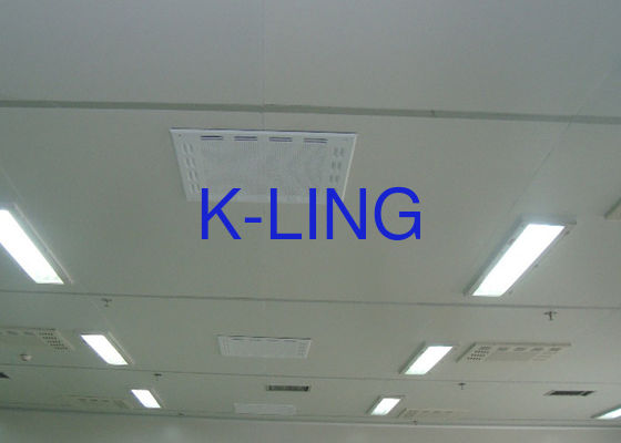 Phòng sạch trần Terminal Hepa Bộ lọc quạt, Class100 - 300000 Xếp hạng thanh lọc