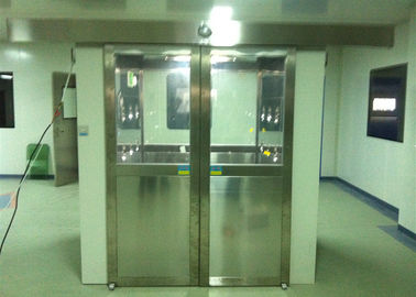 Ba bên thổi thép không gỉ Dược phẩm Phòng sạch không khí Hệ thống vòi hoa sen 380V 60HZ