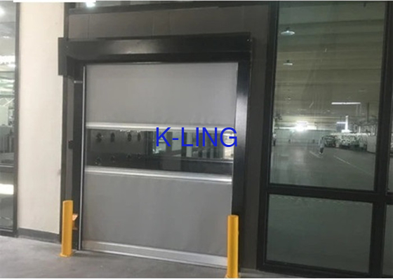 Cửa cuốn tự động PVC Cửa cuốn hàng hóa Đường hầm phòng tắm không khí bằng tia hồng ngoại Thổi cảm ứng hồng ngoại